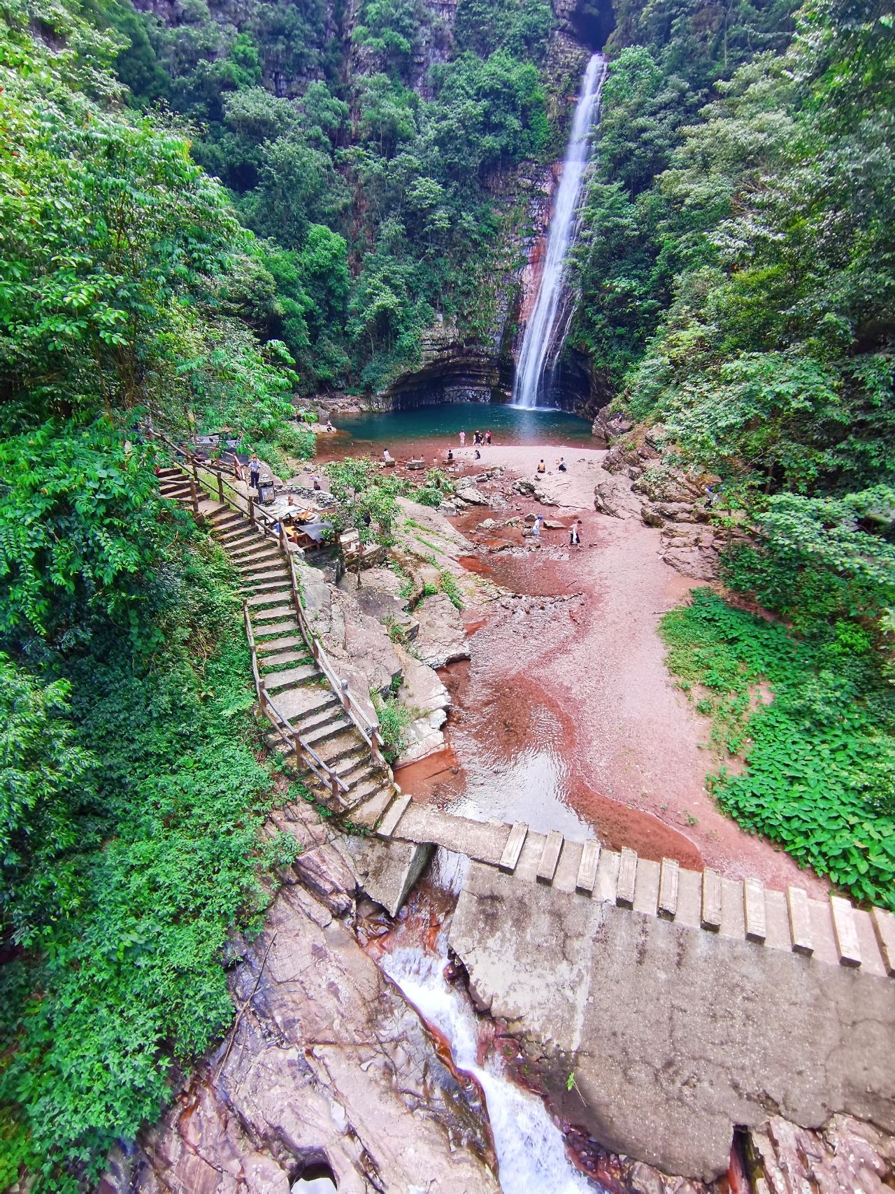 森林公园龙潭风景区图片