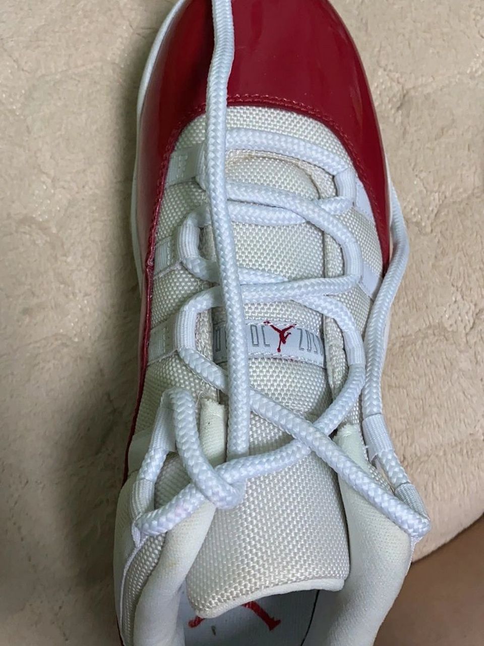 aj11鞋带系法,发个教程吧… 发现点我11系法的人比较多,今天就干脆