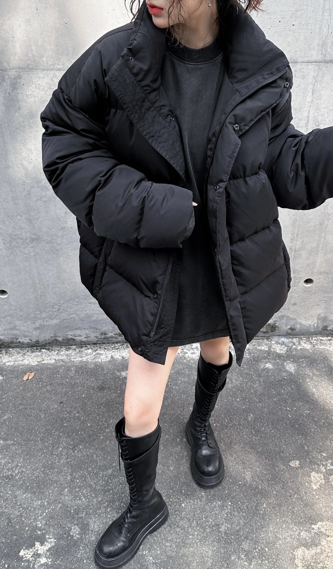 balenciaga羽绒服女图片