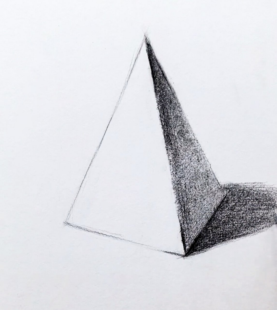 三角双锥怎么画图片