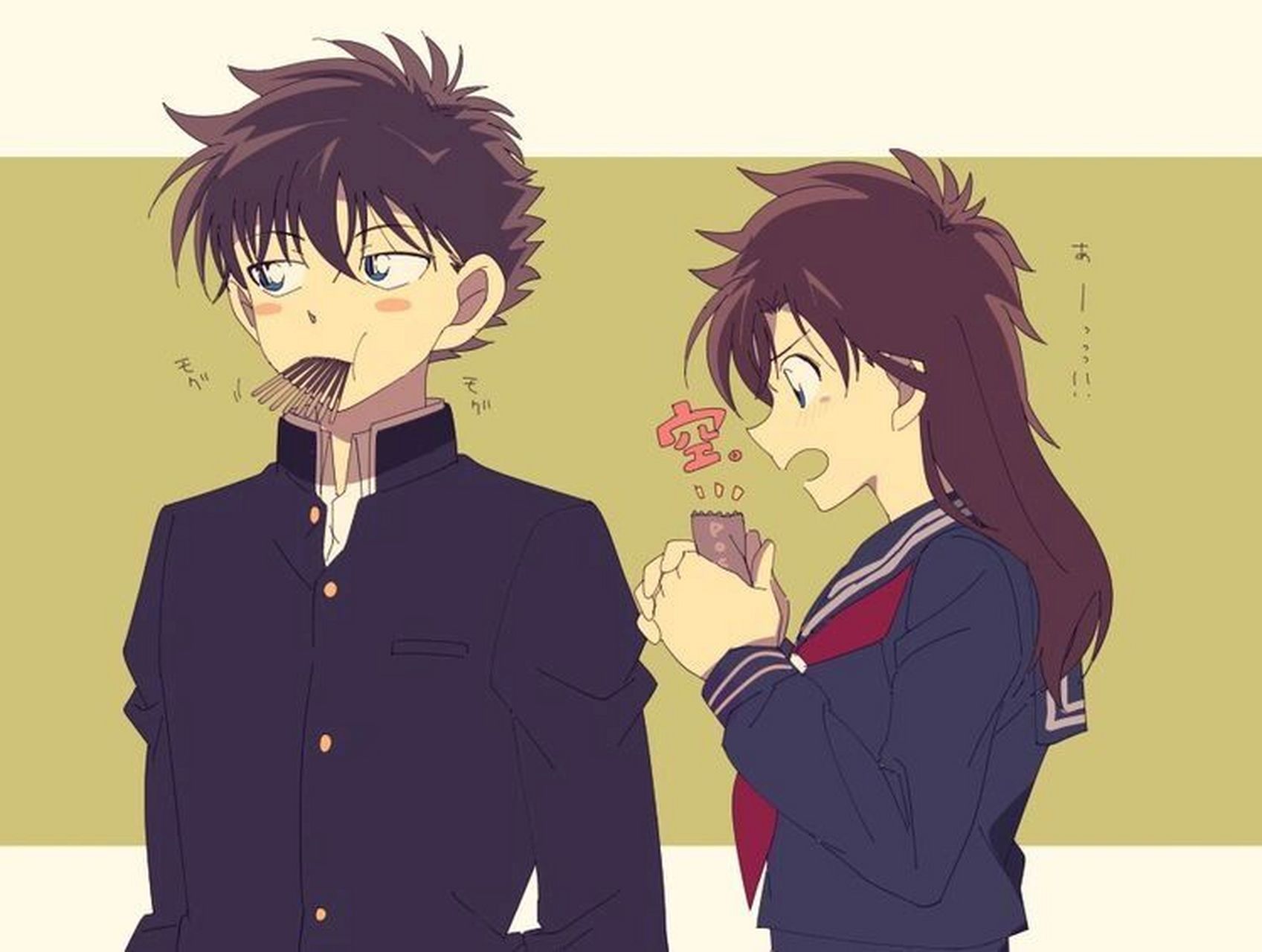 快青的超甜互动 青子太可爱了