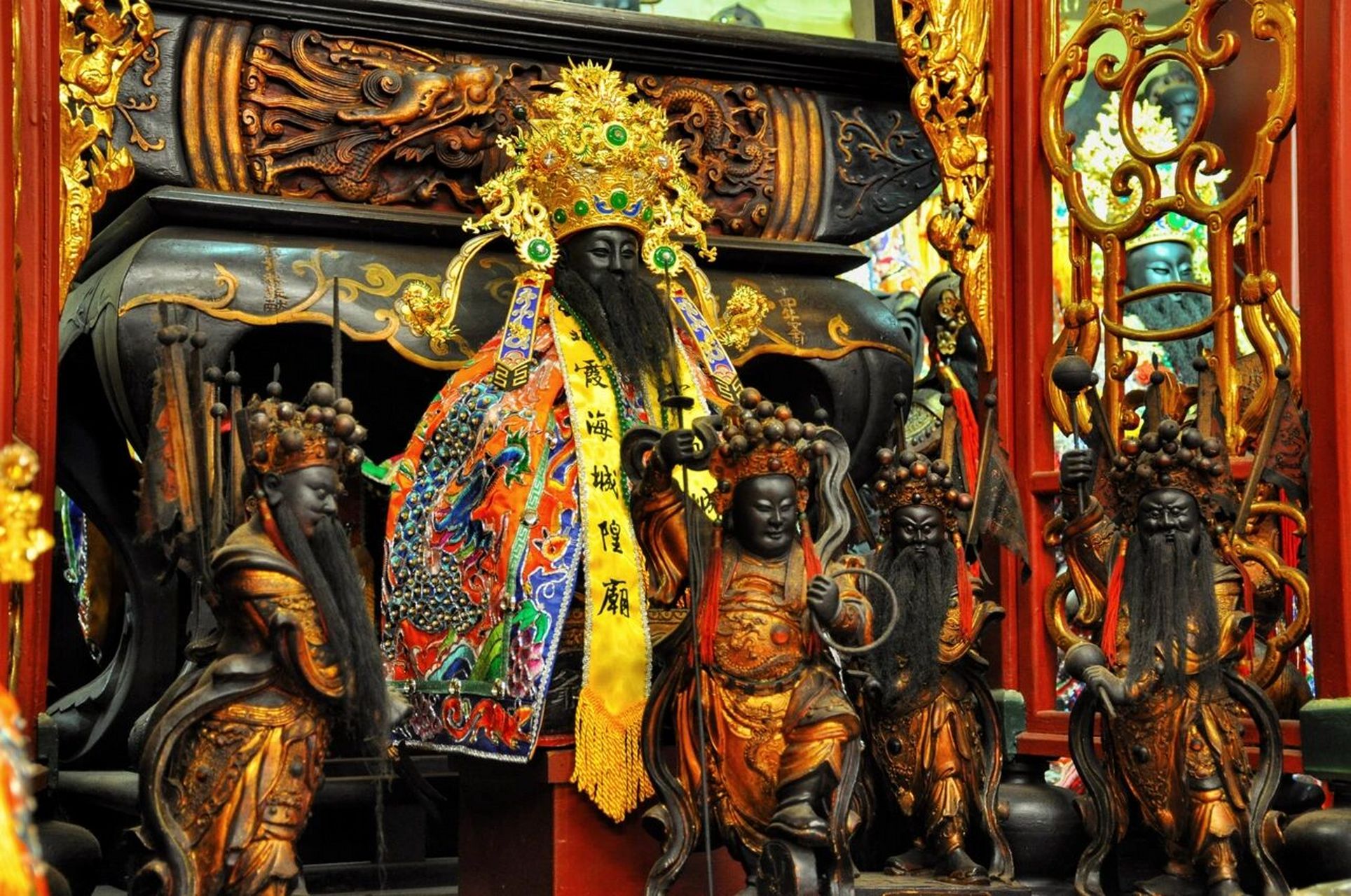 台北城迹|大稻埕三庙之一·霞海城隍庙 霞海城隍庙由大稻埕的福建同安