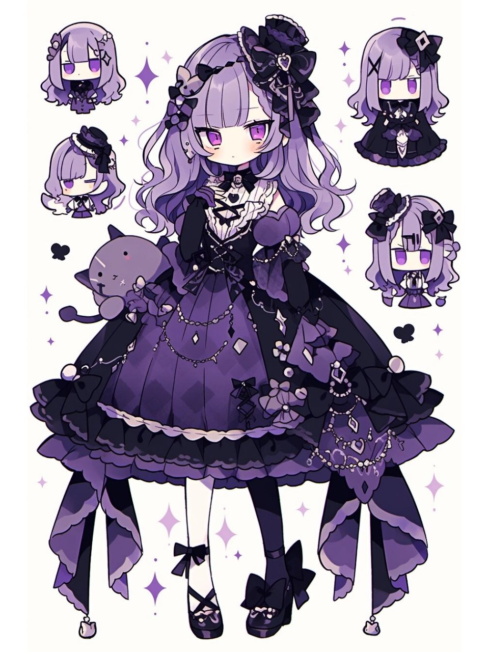 浅毛傲娇萝莉妹妹 甜亚风lo裙,还有q版小表情什么的,激萌! 合作私