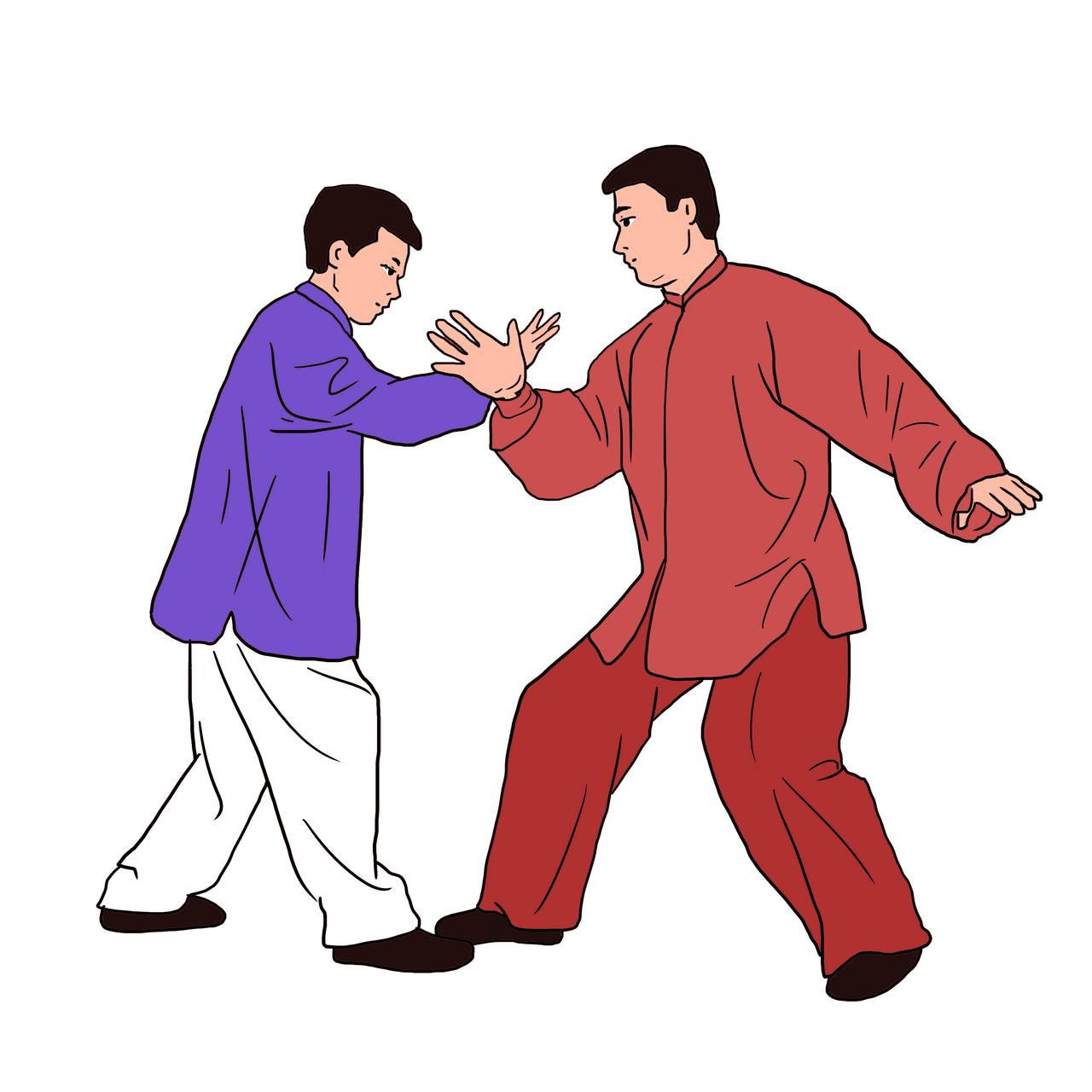 《两种 推手》 以前,讲到推手,就是太极拳的推手.