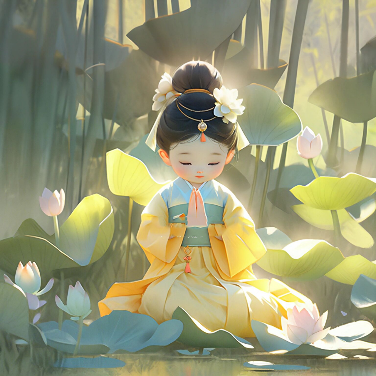 古风头像 | 佛系萌娃