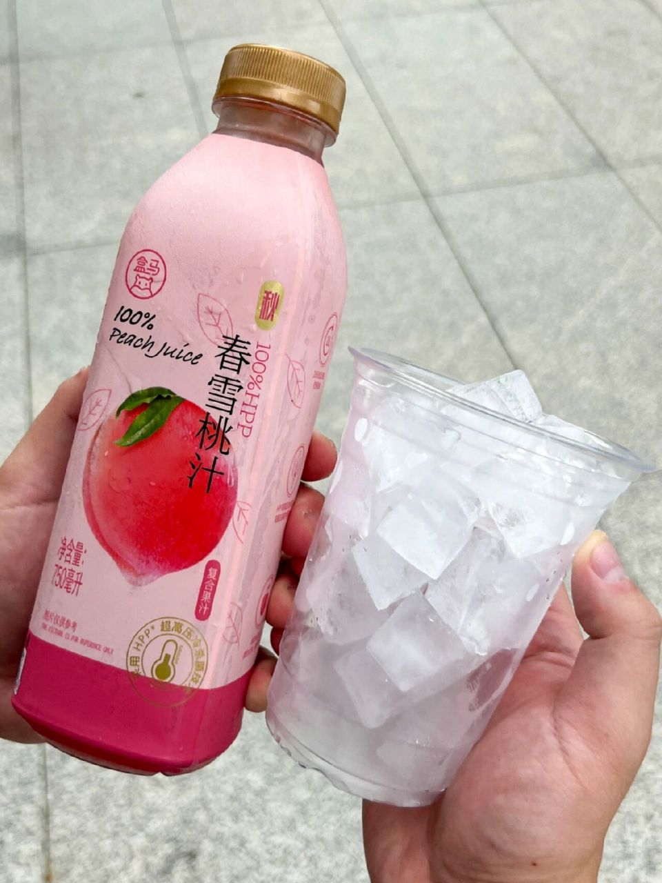 盒马新品6015春雪桃汁好好喝 #盒马新品# #盒马鲜生# #只有盒马有