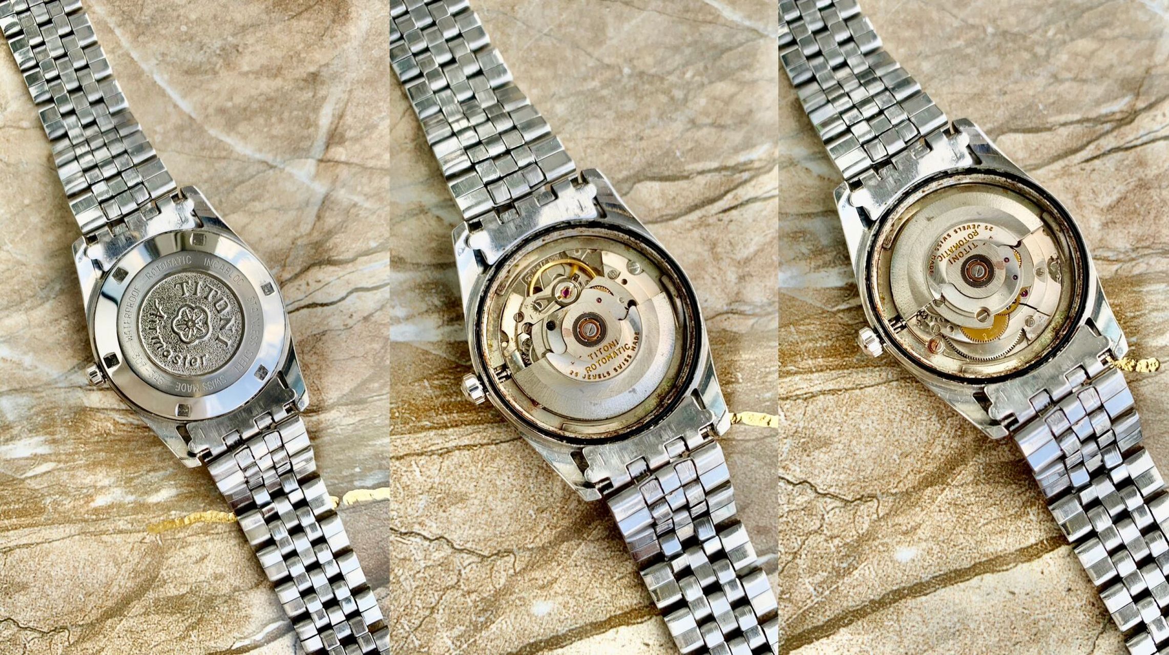 307型-自动机械 【表盘,指针刻度有自然氧化~】 【这是一枚产自上世纪