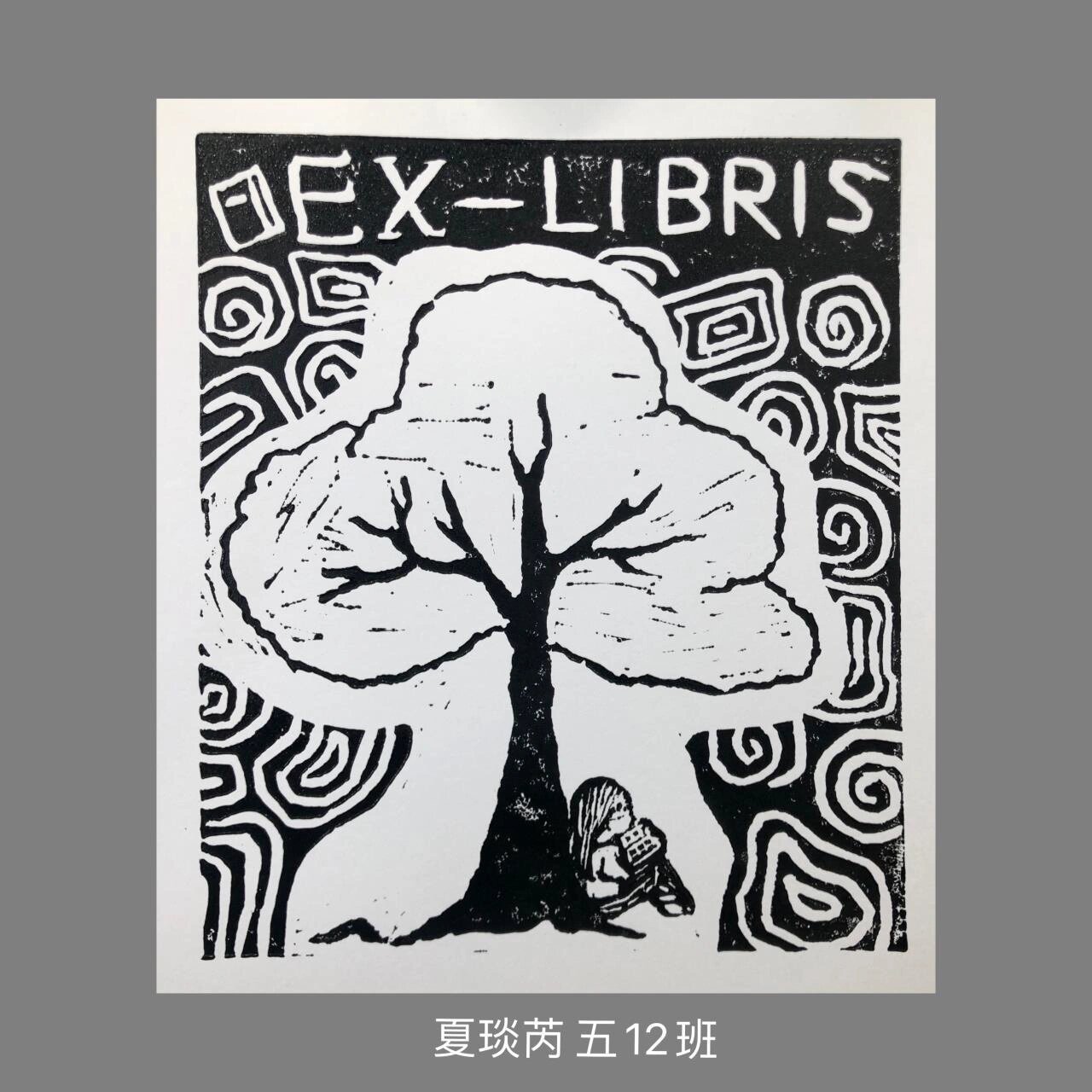 小学美术藏书票图片