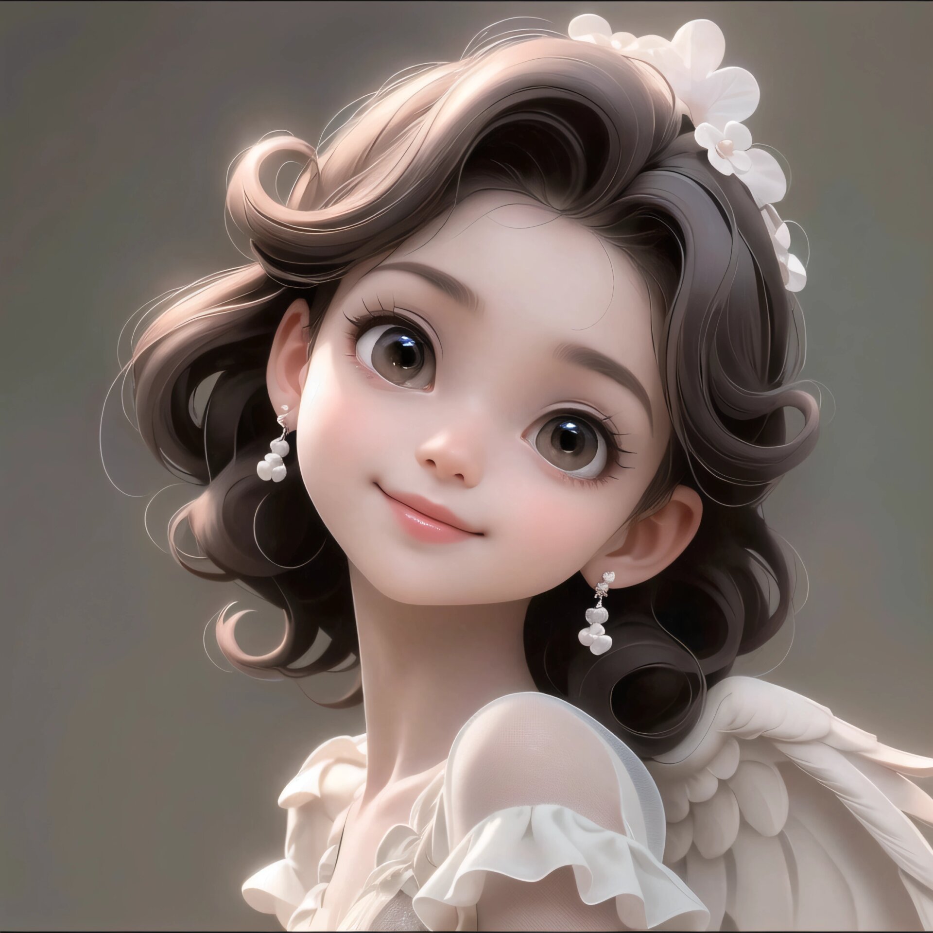 天使宝宝头像❤️最后一张天使黑化了😄