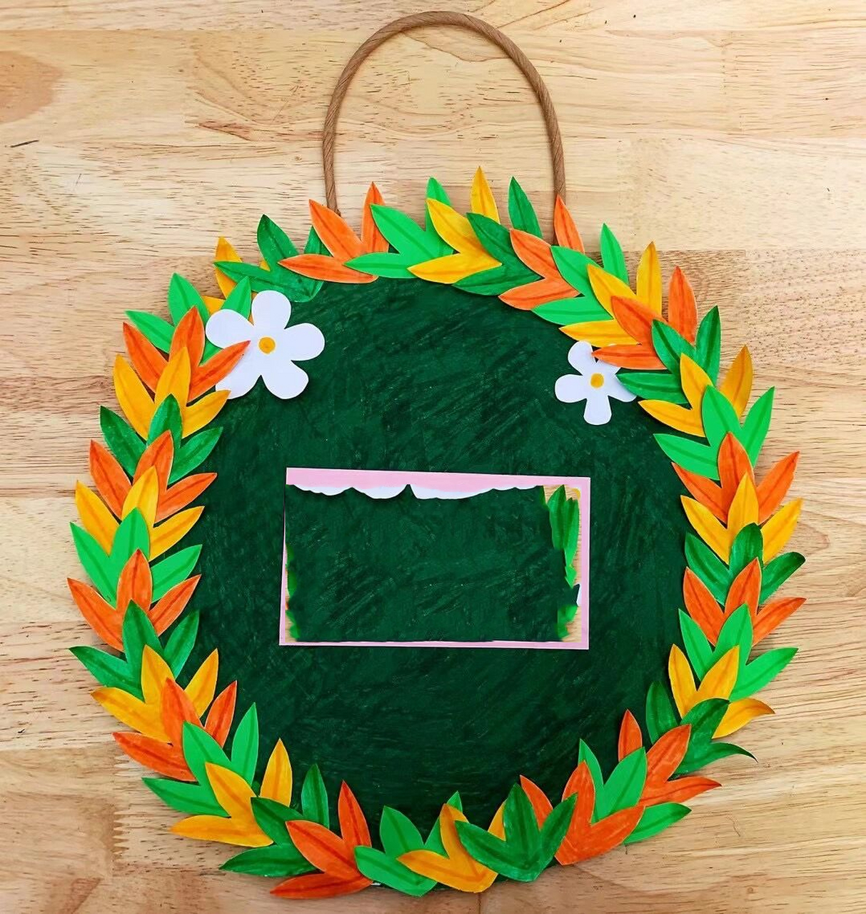 亲子手工—文明提示牌 生命在于绿色91,希望在于绿色97