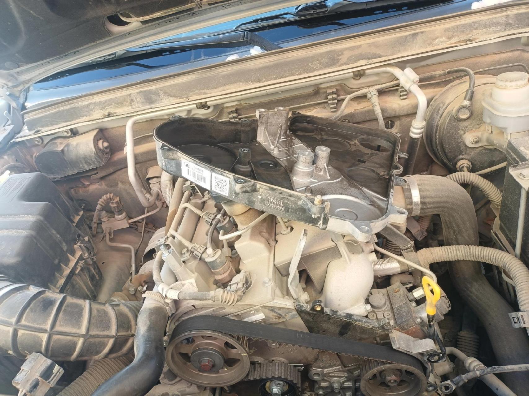 长城风骏4d20b更换正式皮带.两年8万km.