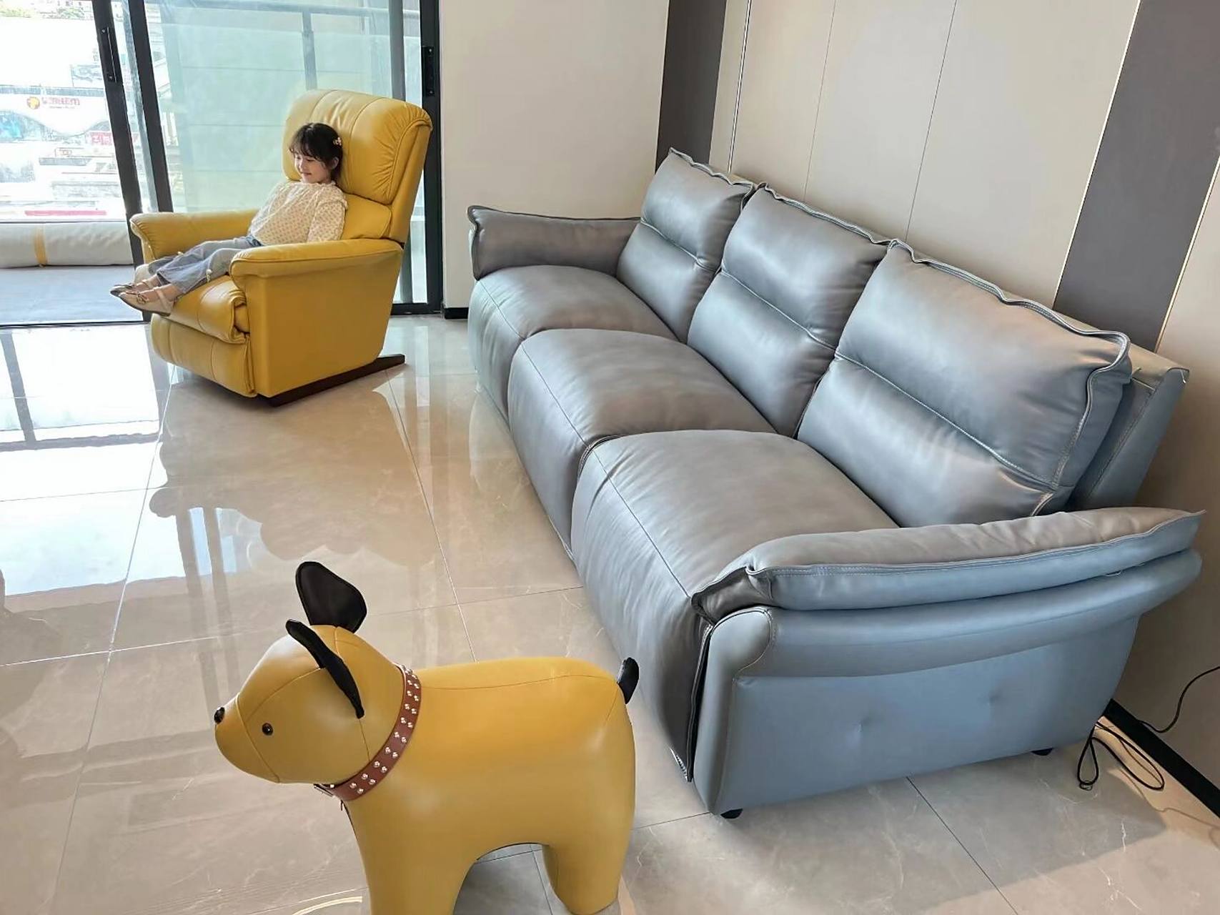 美国9694lazboy乐至宝沙发  原装进口单椅 雪山之境沙发