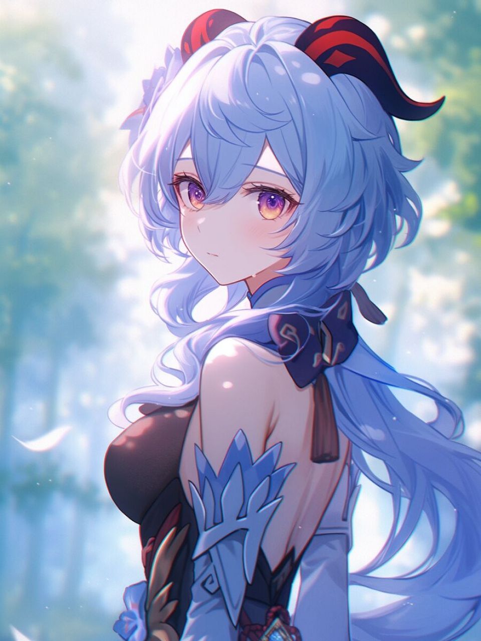 【原神壁纸】甘雨丨循循守月 千百年的时光里, 历任七星不停更迭