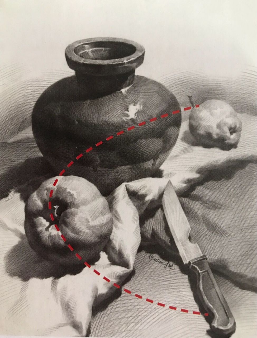 美术生一定要掌握这5种素描构图