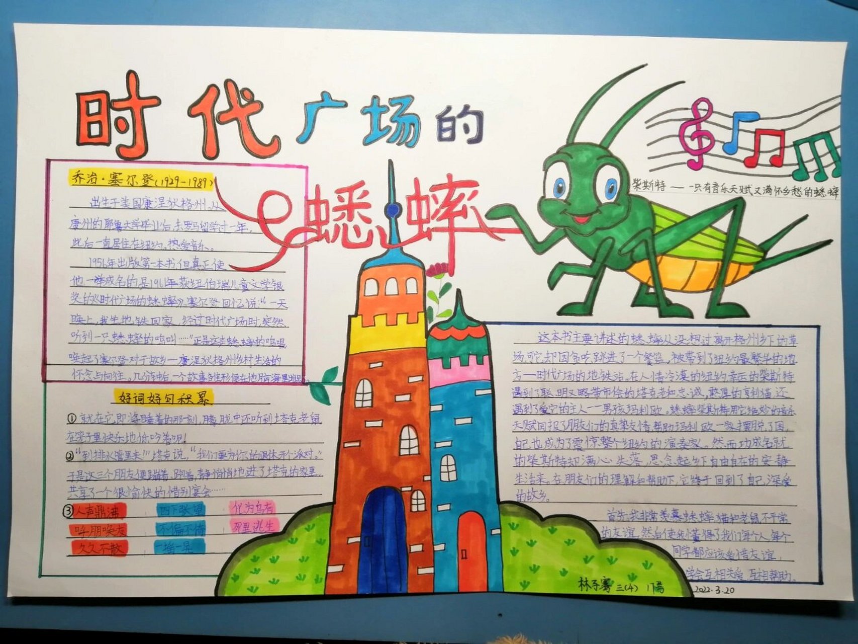时代广场蟋蟀的作者是谁(时代广场的蟋蟀的系列作品)