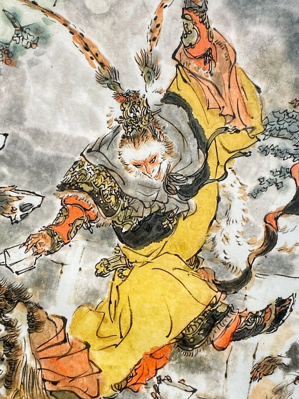 戴敦邦《齐天大圣》版画 刷某宝看到,一眼就爱上了!