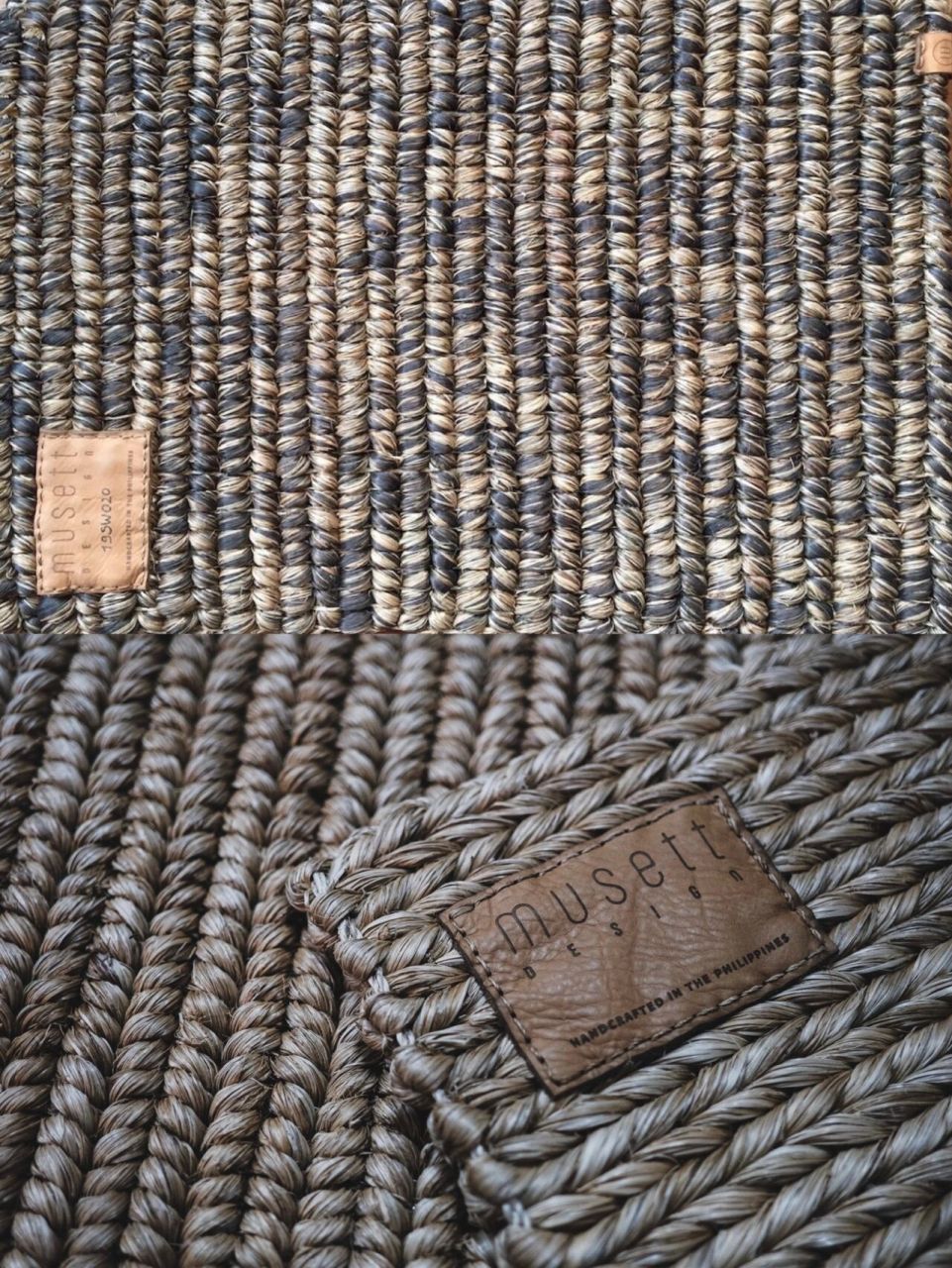 用天然蕉麻纤维94制作可持续地毯 总部位于荷兰的 musett design