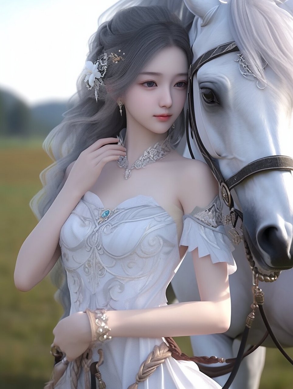 宋代女子骑马穿的骑装图片