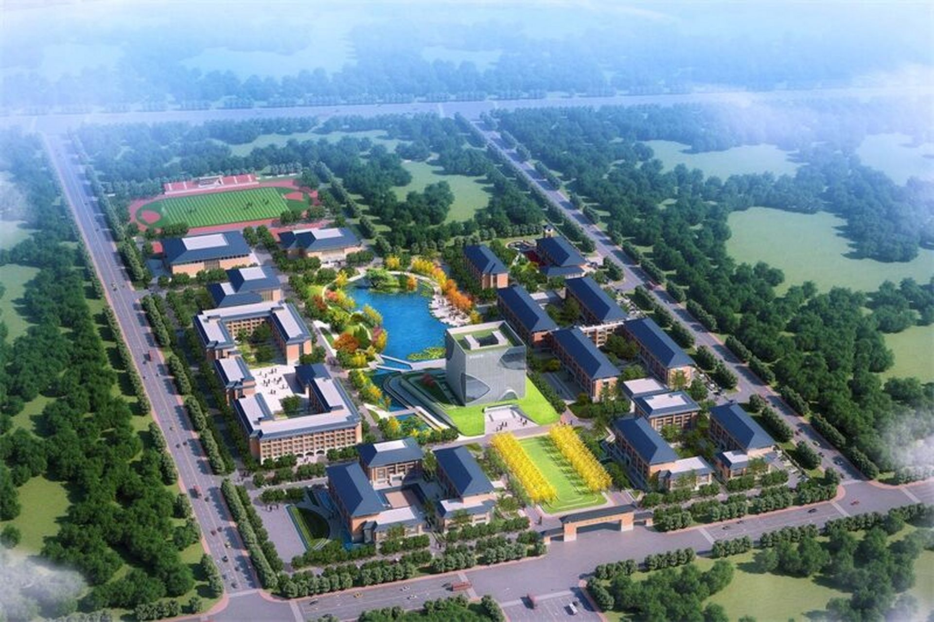 河南女子职业学校 河南女子职业学院,2020的新校区环境优美,学校旁边