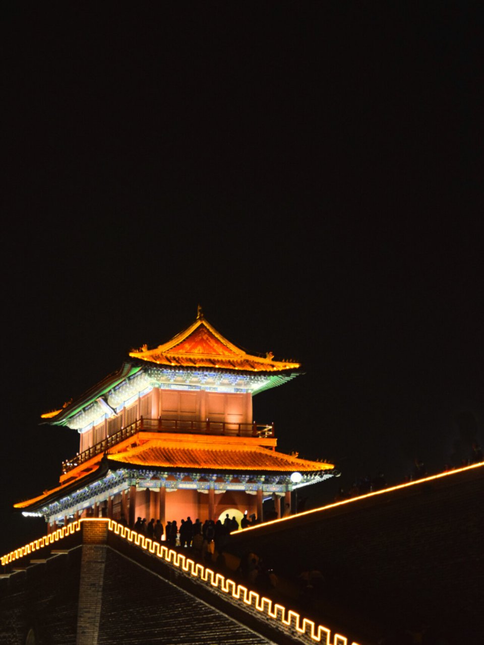 我在灯火通明的正定古城,望见一整个盛唐 翻开正定地图,我看到一个很