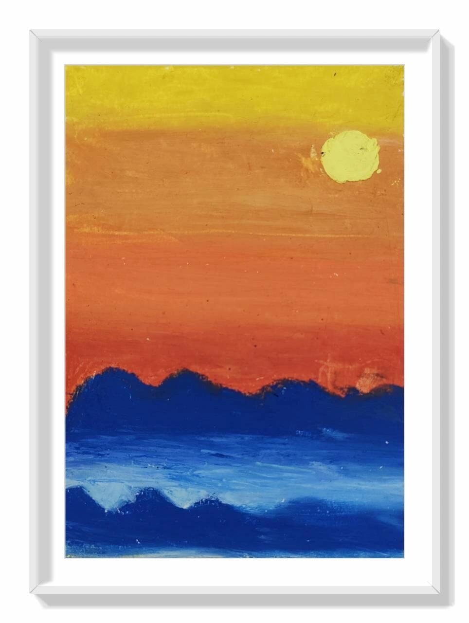 记录色彩 学生作品合集8915 人教版美术六年级《记录色彩》94