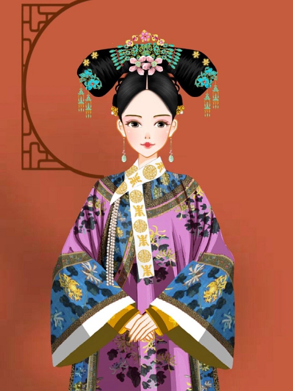 彩虹堂·清宫 有美人兮 大神们的素材真的太美啦