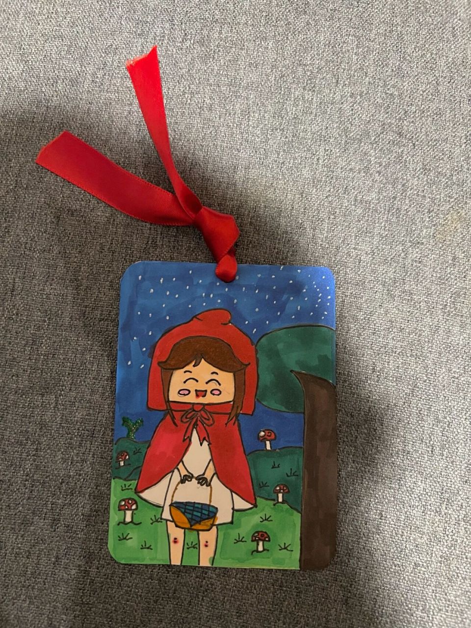 童话故事书签设计