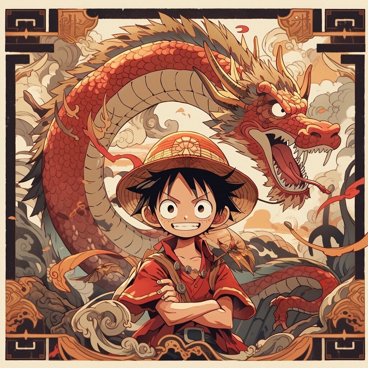 头像系列 | 海贼王系列 | 路飞 编号:19 壁纸数量:4套 设置时可根据