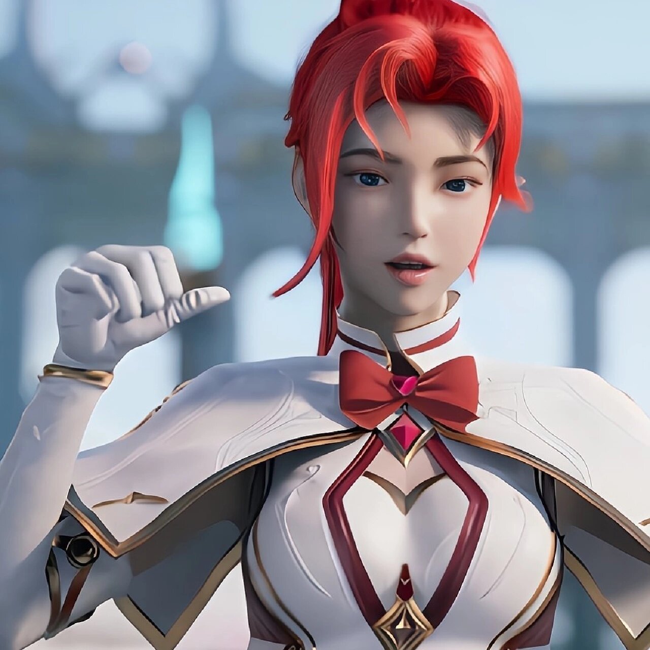 神印王座李馨高清图片 礼貌拿图