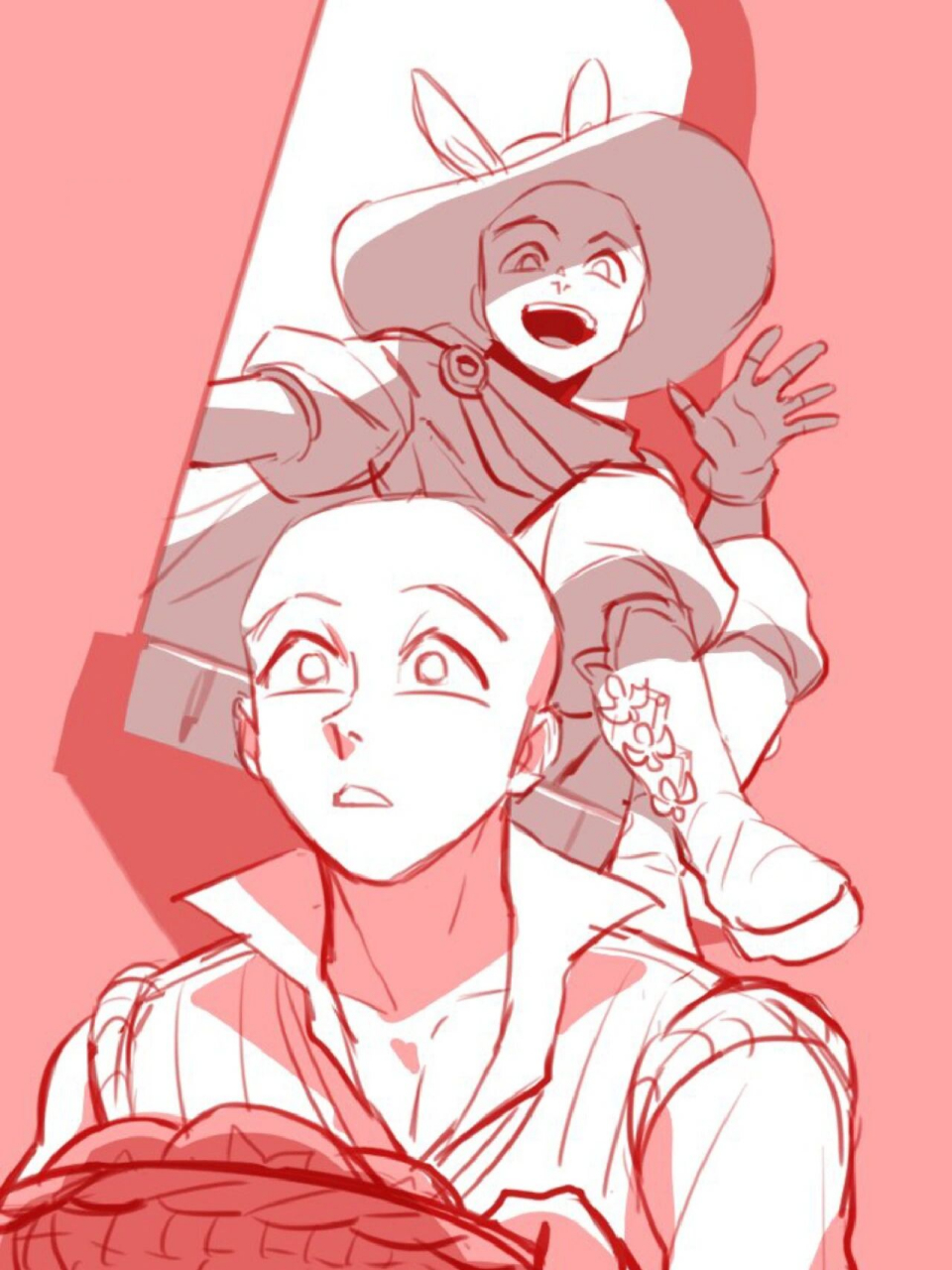 模板 双人模板素材