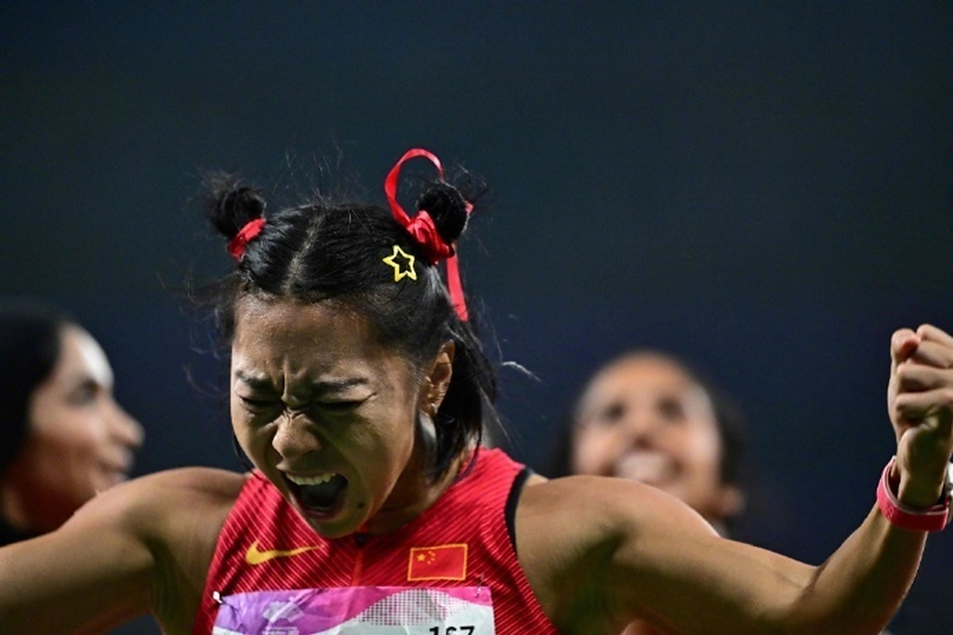 【#葛曼棋哪吒本吒#】   在昨天举行的杭州亚运会