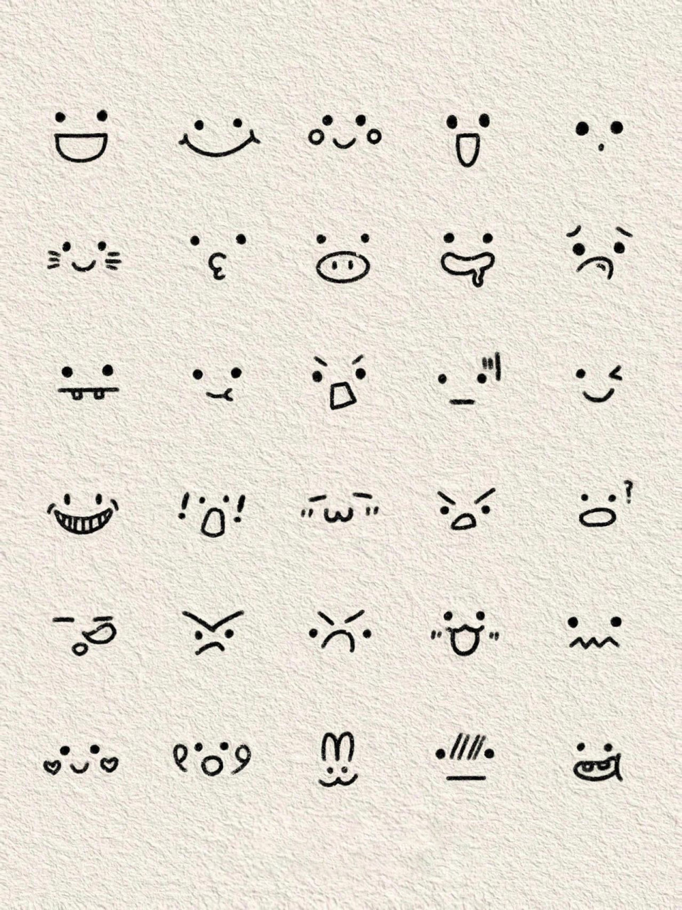 99上课传纸条小表情|手绘简笔画16/100 和同学传纸条不知道用什么小