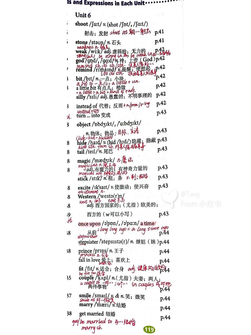 八下英语unit6单词笔记～ 人教版八年级下册英语unit6单词手写笔记