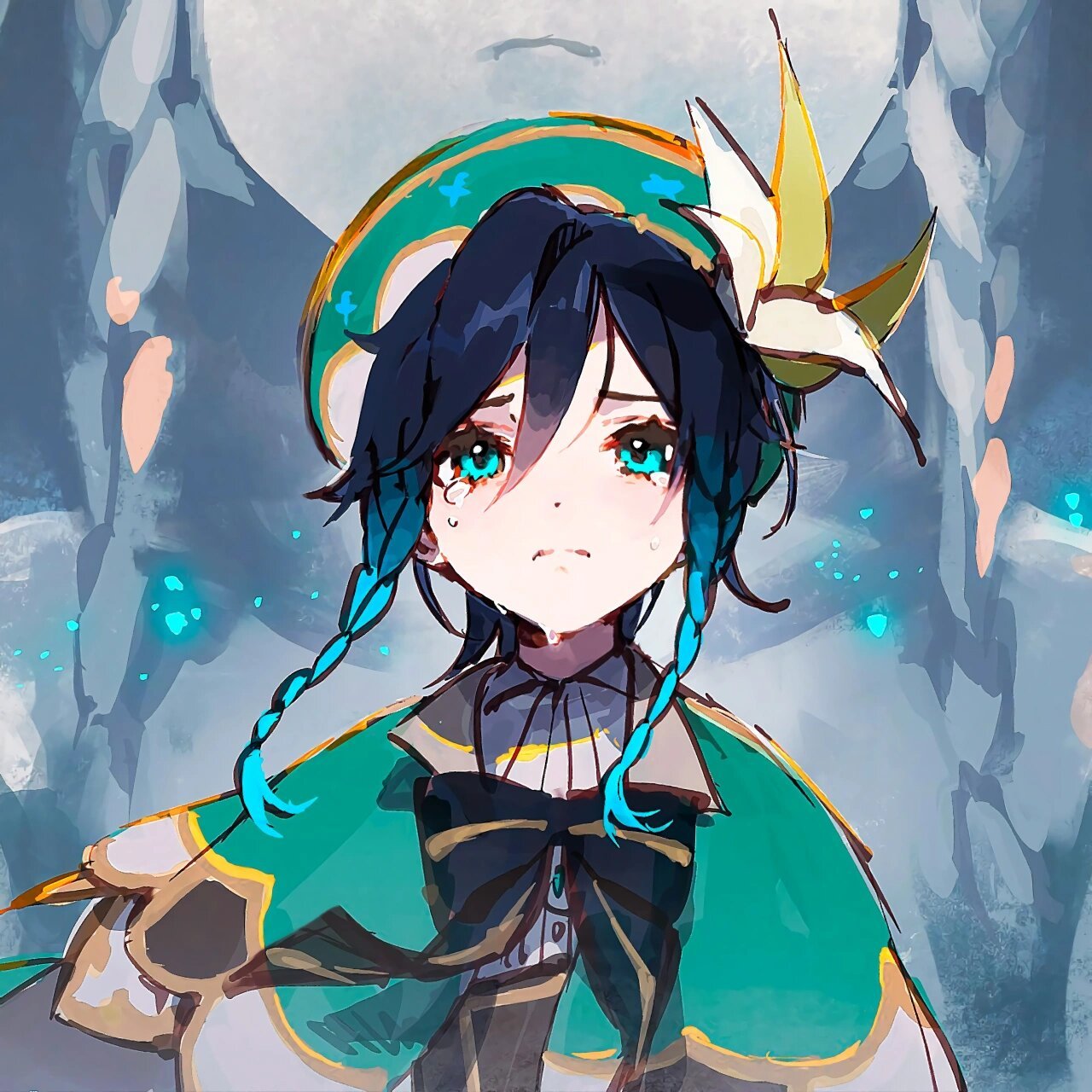 画师:dsマイル丨原神 温迪头像