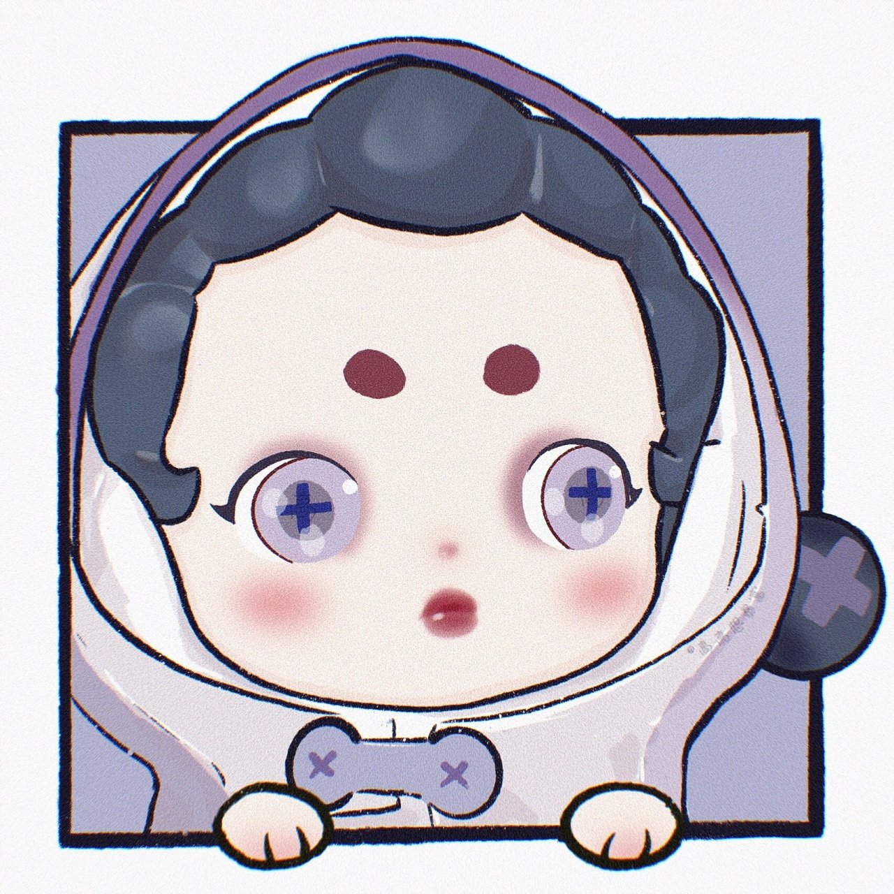 sp密林古堡|泡泡玛特|头像分享 skullpanda密林古堡系列头像!