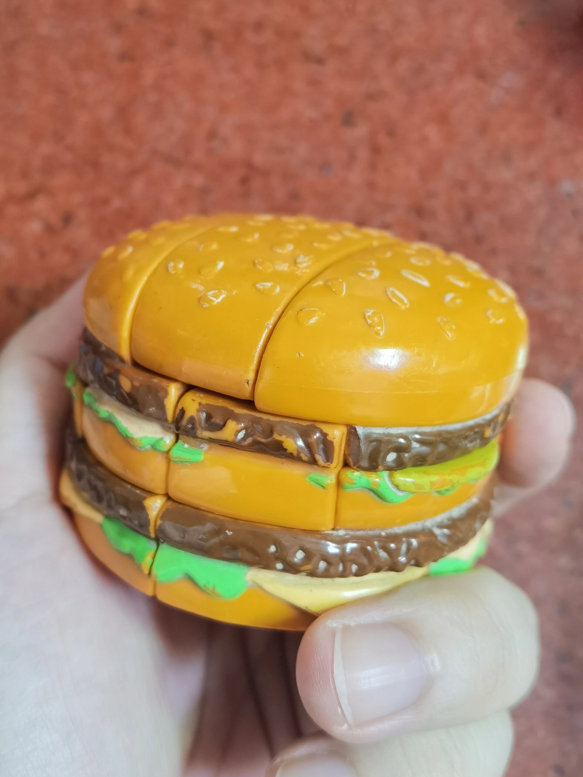 90年代 麥當勞開心樂園餐 漢堡92玩具    	 重陽節回老家不經意找到