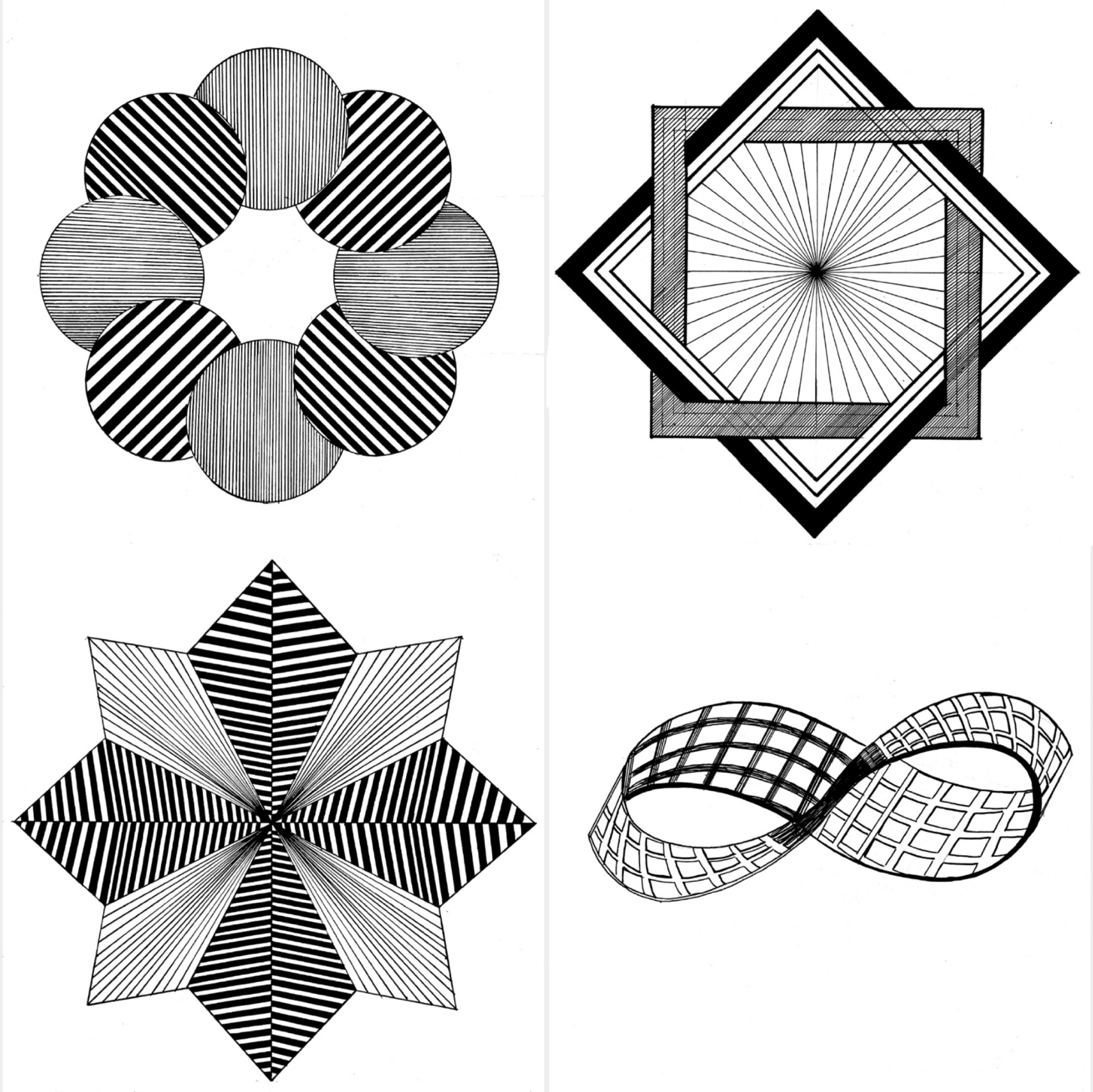 平面构成作业 线的构成