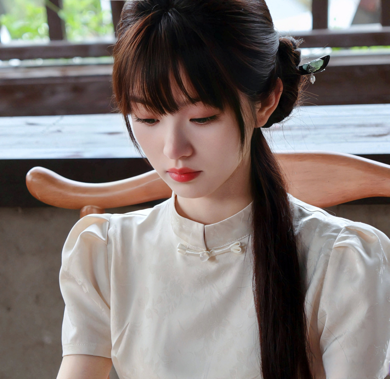 书香世家千金大小姐!田曦薇和齐刘海不离不弃!真的好美!