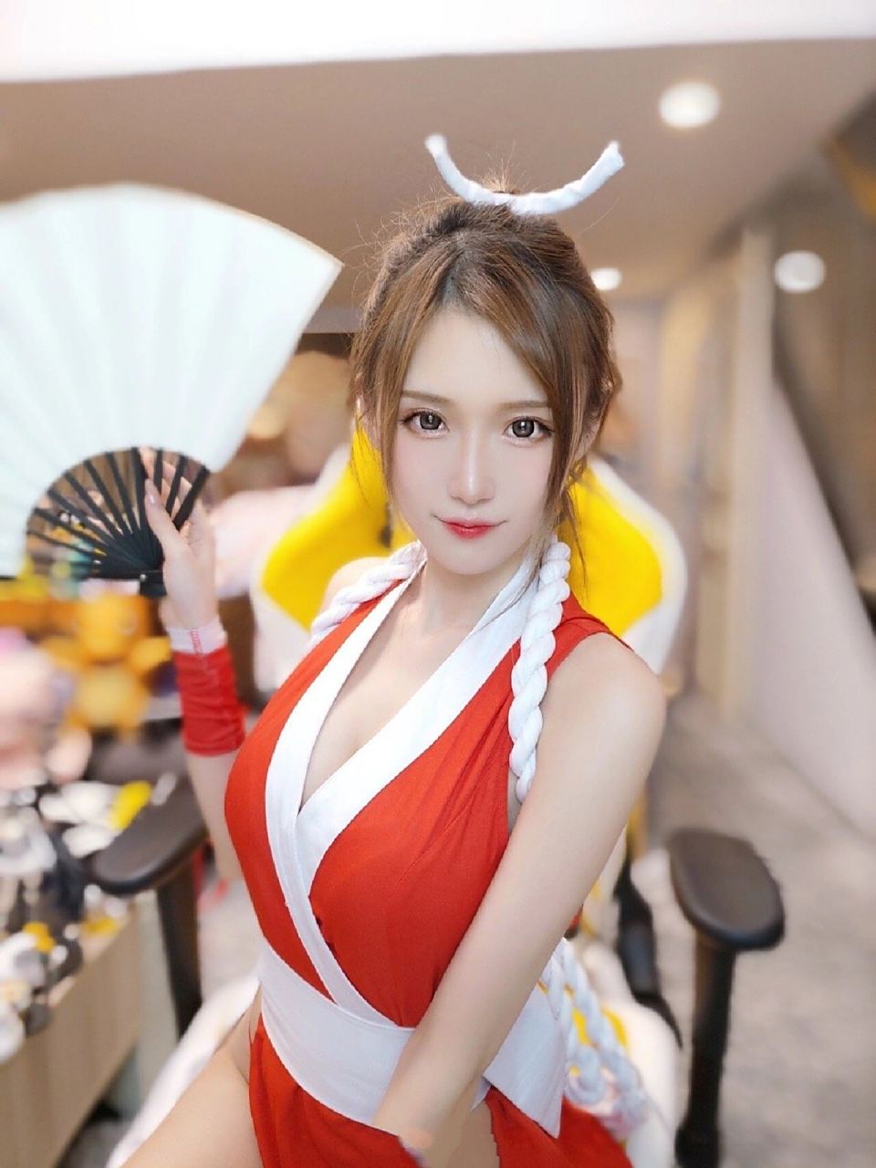 不知火舞cos | 今天来把拳皇的不知火舞吧 99出镜cn:腐团儿