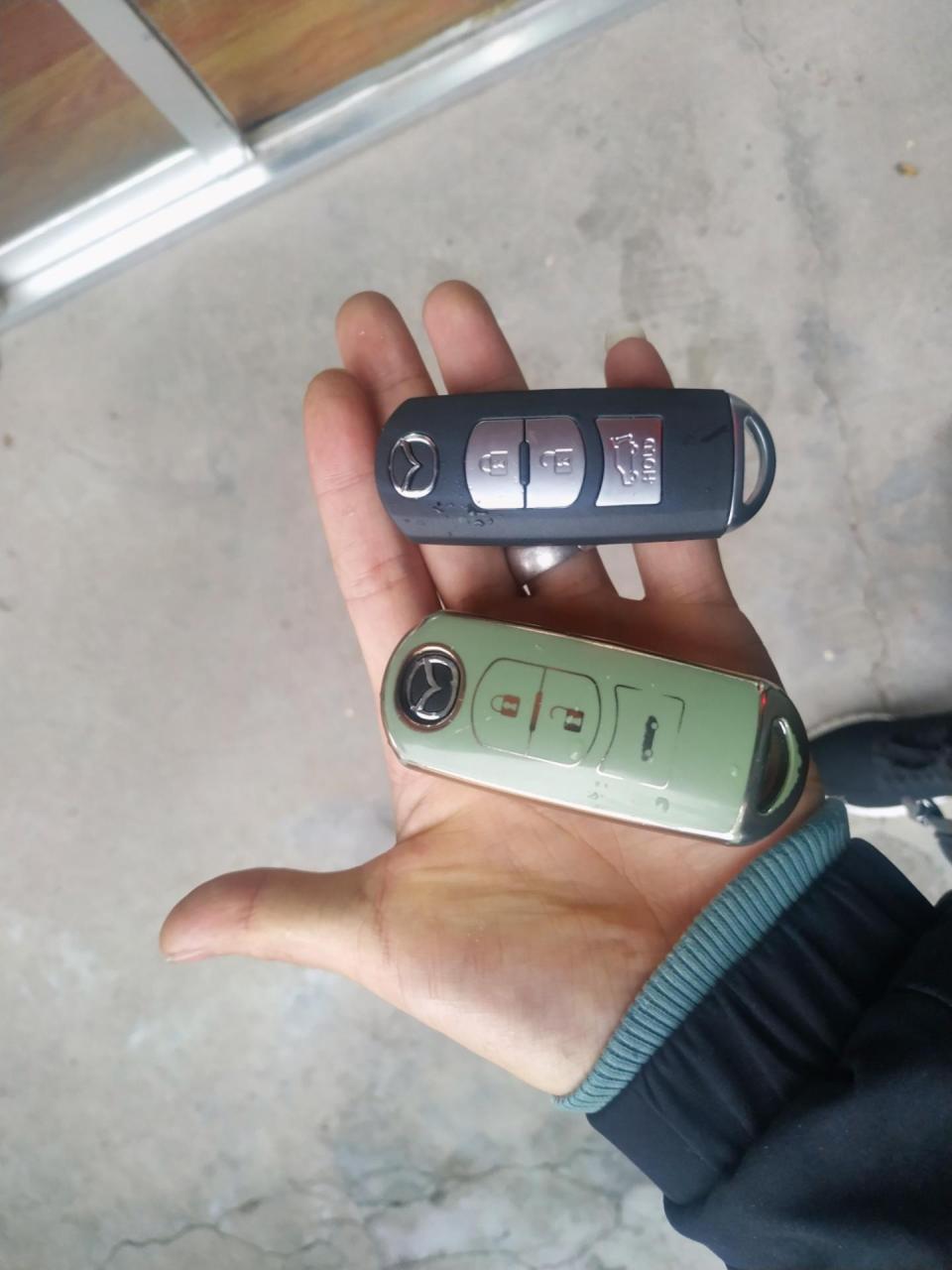 20年马自达cx5增加一把备用钥匙.