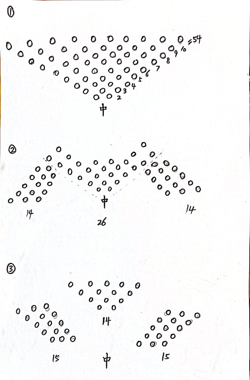 54人舞蹈队形 好朋友班级排练需要,送完娃上学赶紧整理一下,分享出来