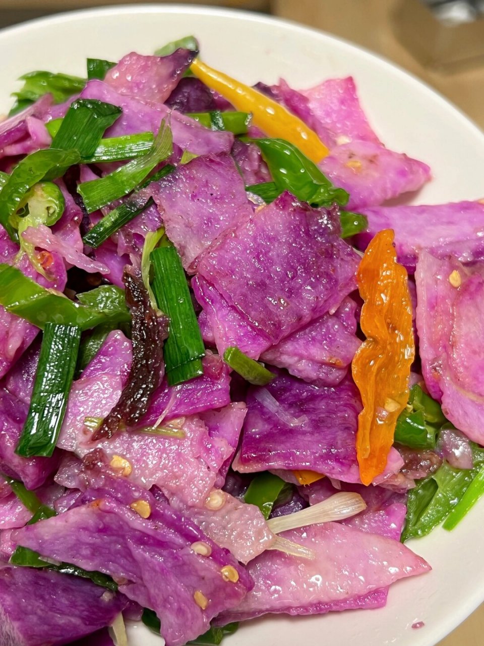 这个是不是一到冬天,江西人饭桌上常见[笑哭] 	 #脚板薯# #家常菜