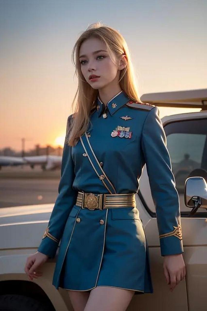 "这帮金发蓝眼的俄罗斯女兵,不仅能穿越战场,还能穿越时尚界!