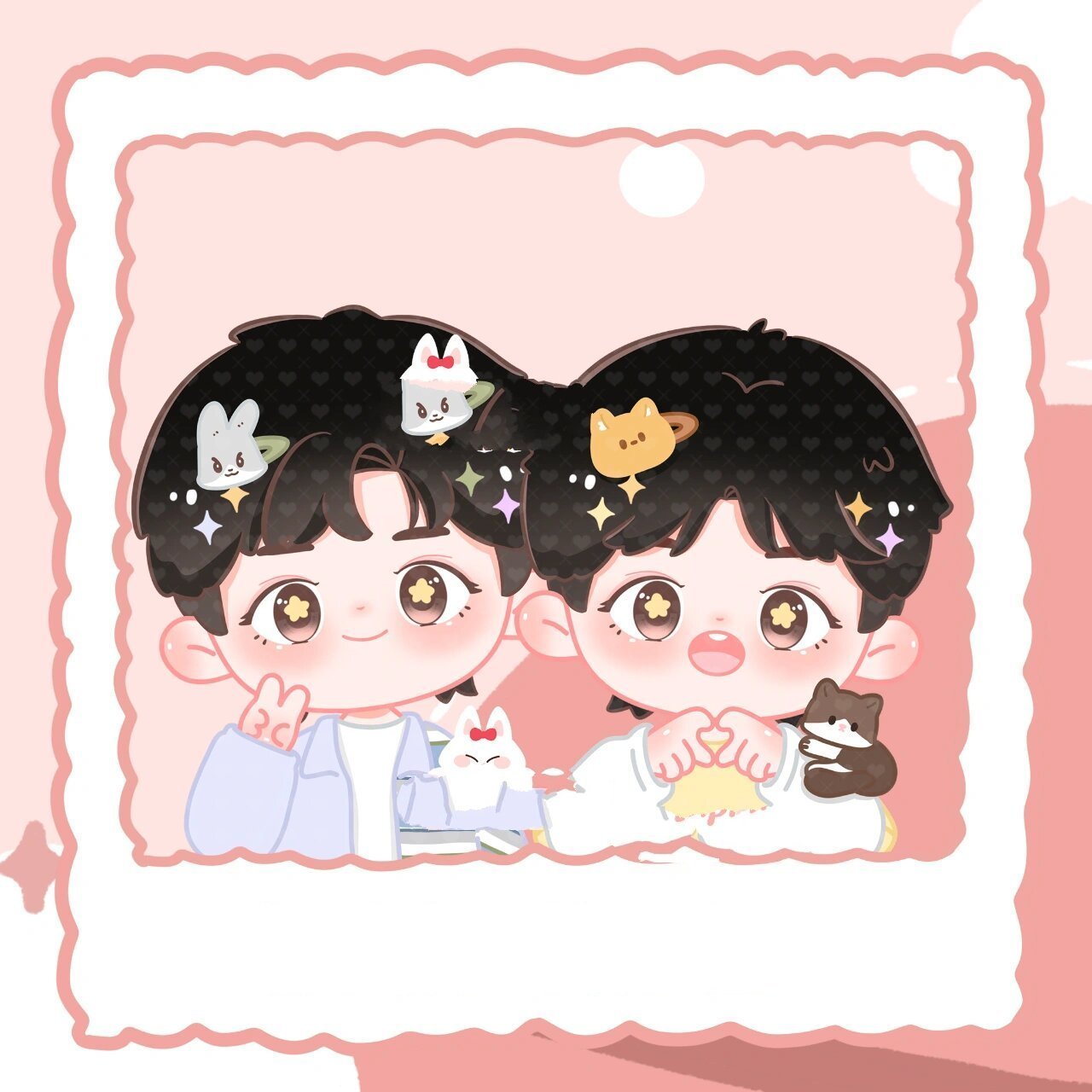 郭文韬 蒲熠星 q版头像|接稿约稿 向右97 欢迎约稿