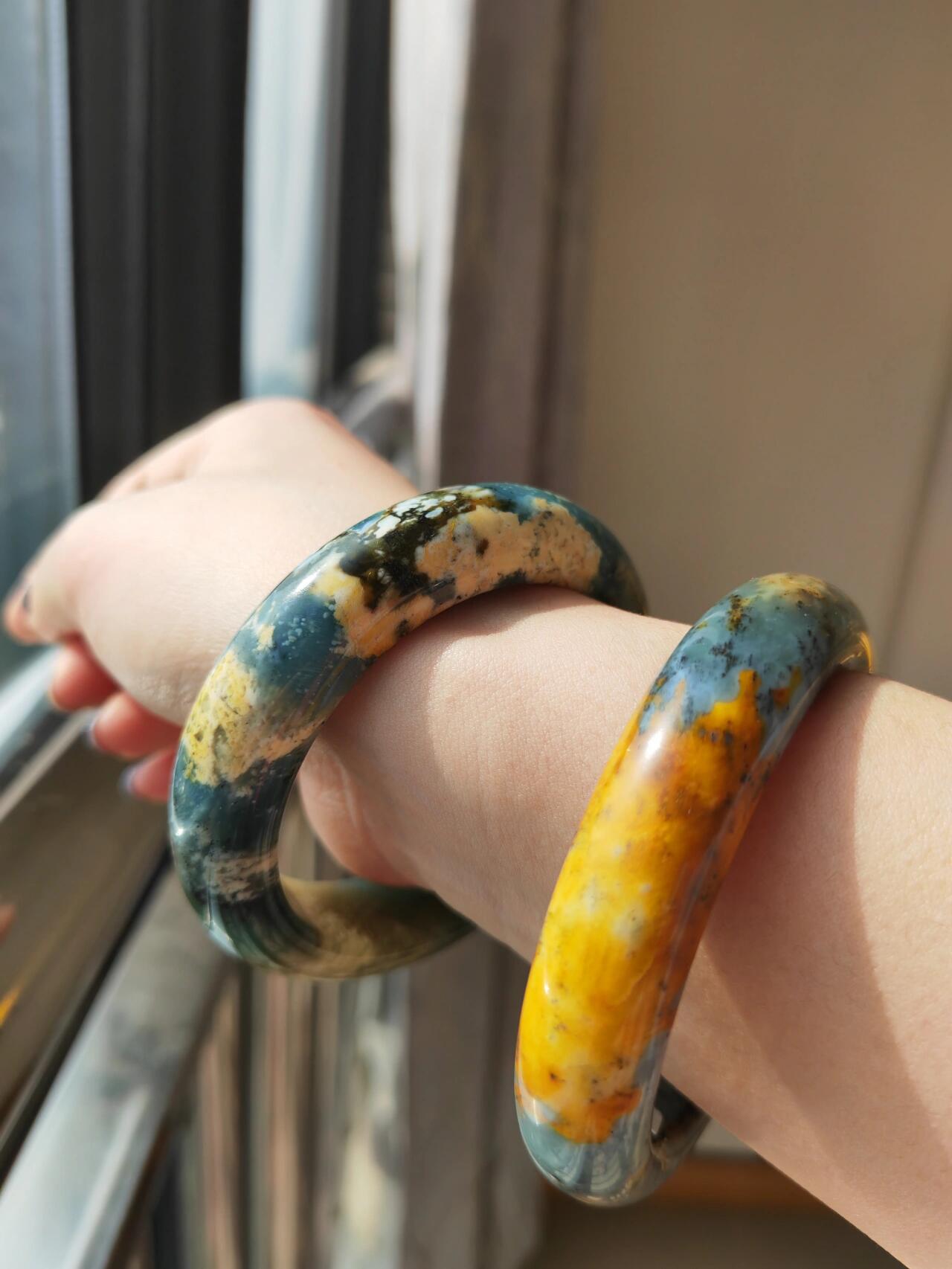 岫玉花玉 地球蓝 今天来聊一下跑蓝的问题