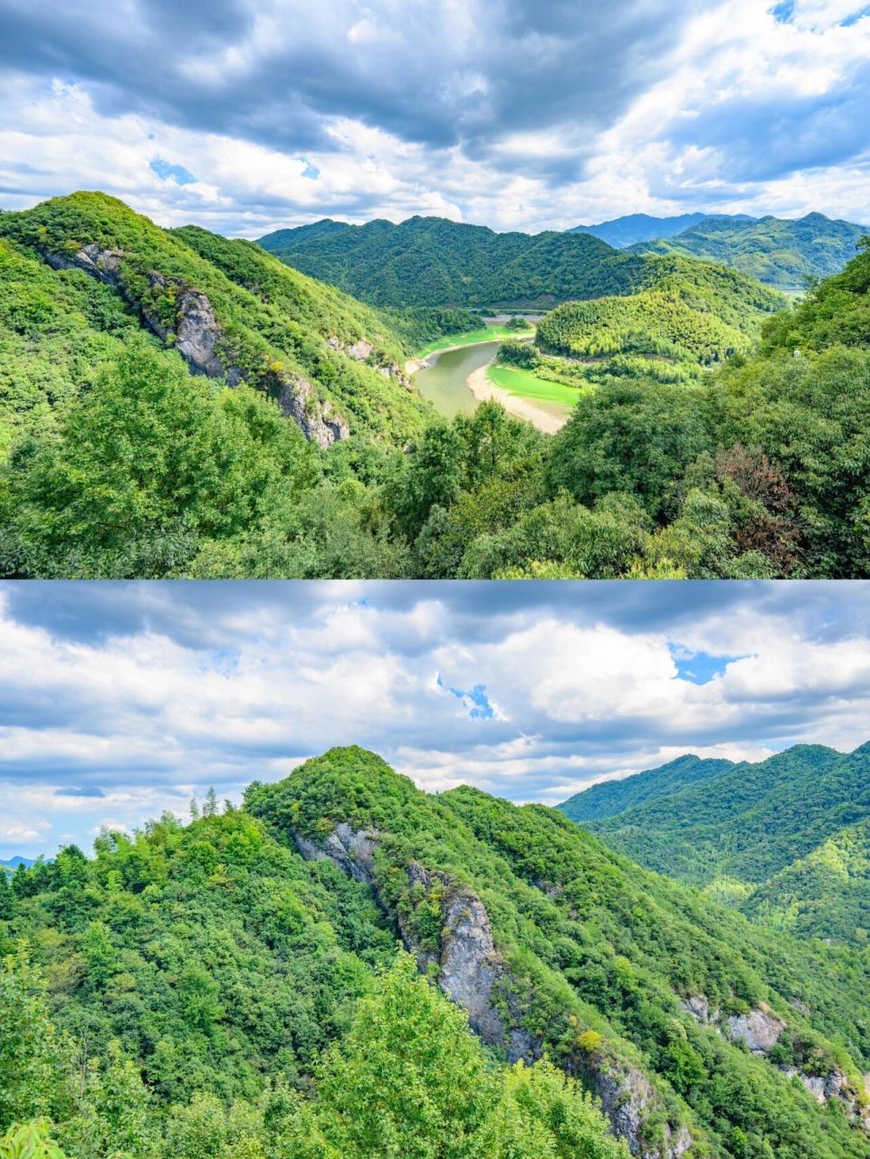 霍山屋脊山图片