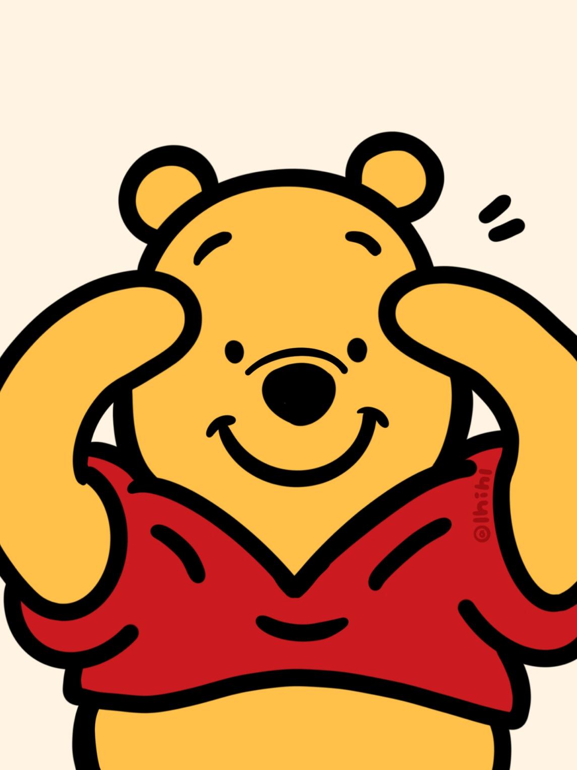 噗噗跳跳虎头像手绘9499