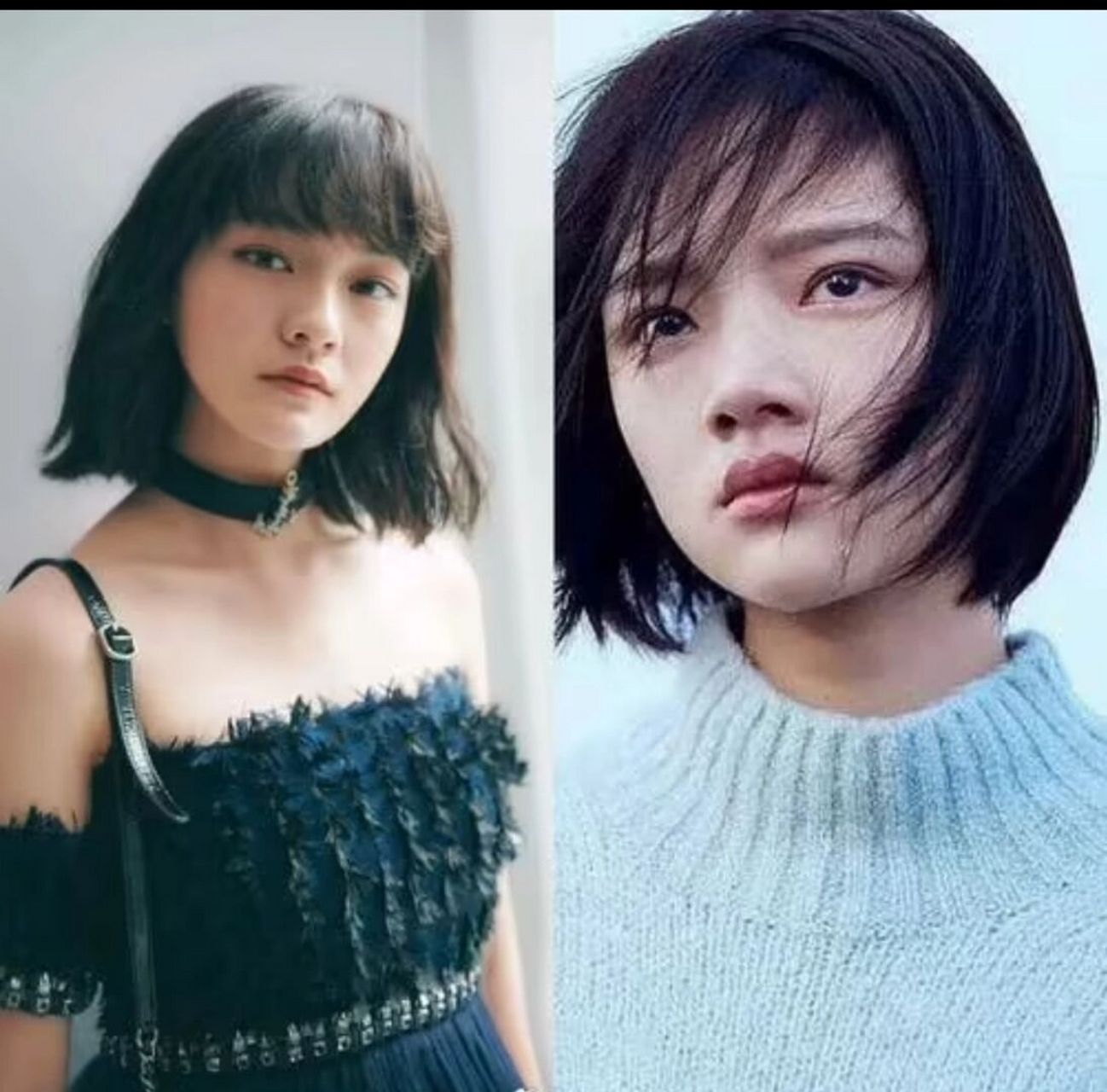 任敏和文淇,傻傻分不清,两人长得好像 #浪漫生活的记录者# #任敏