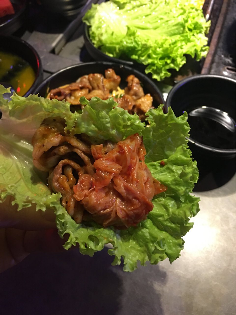 有没有宝贝知道烤肉店生菜的品种啊 菜市场的生菜我不喜欢它的味道