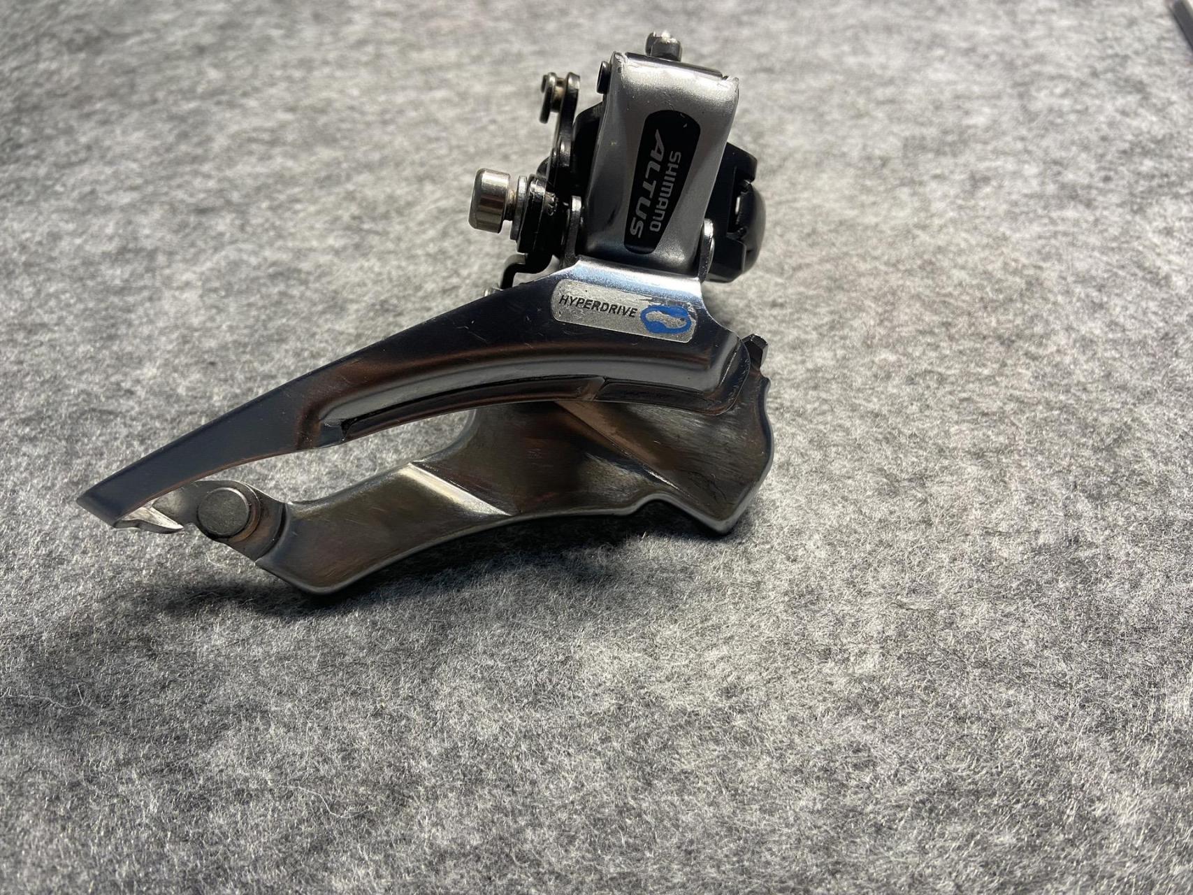 禧玛诺m315指拨& altus m313前拨 山地车8速变速器 功能完好 捷安特